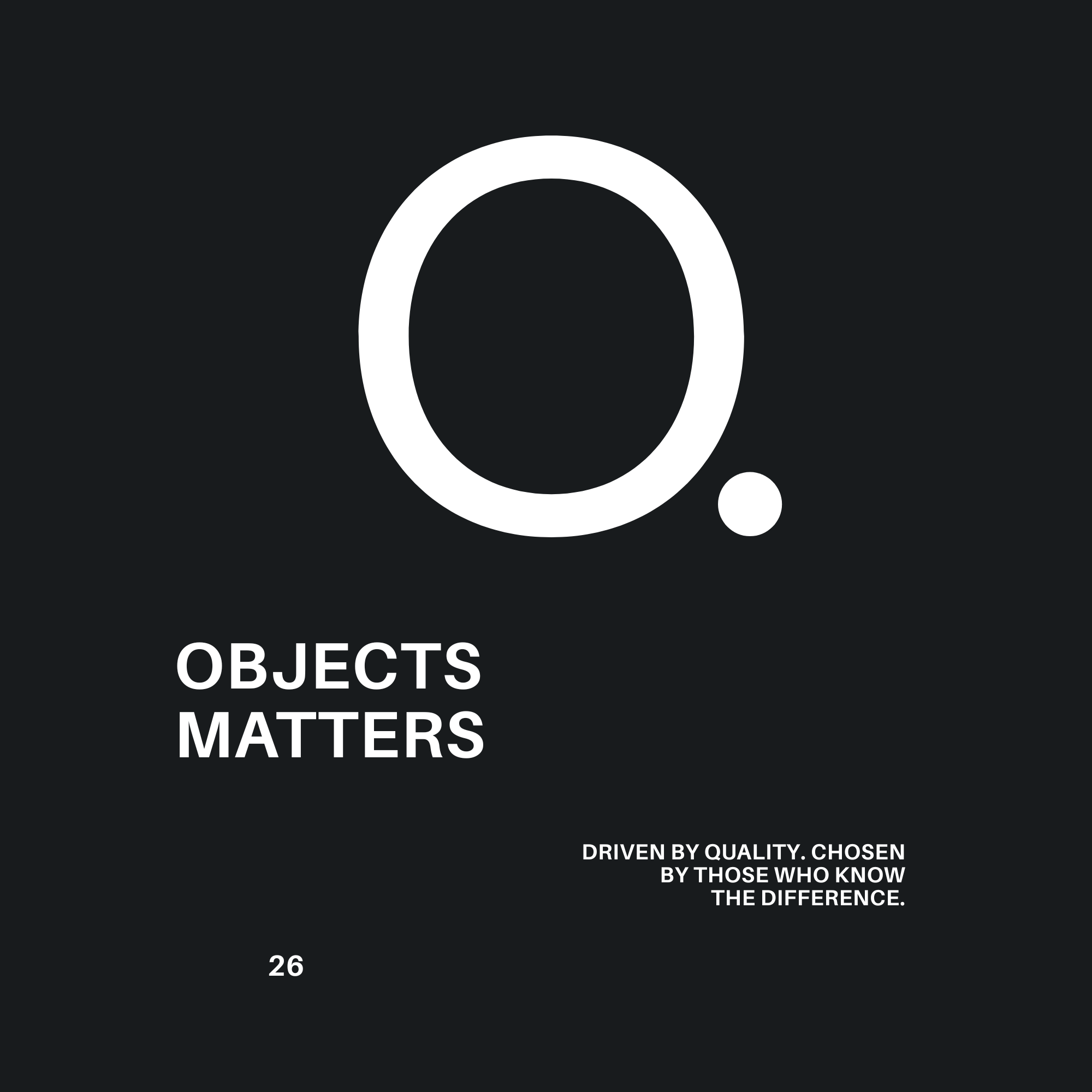Objectsmatters